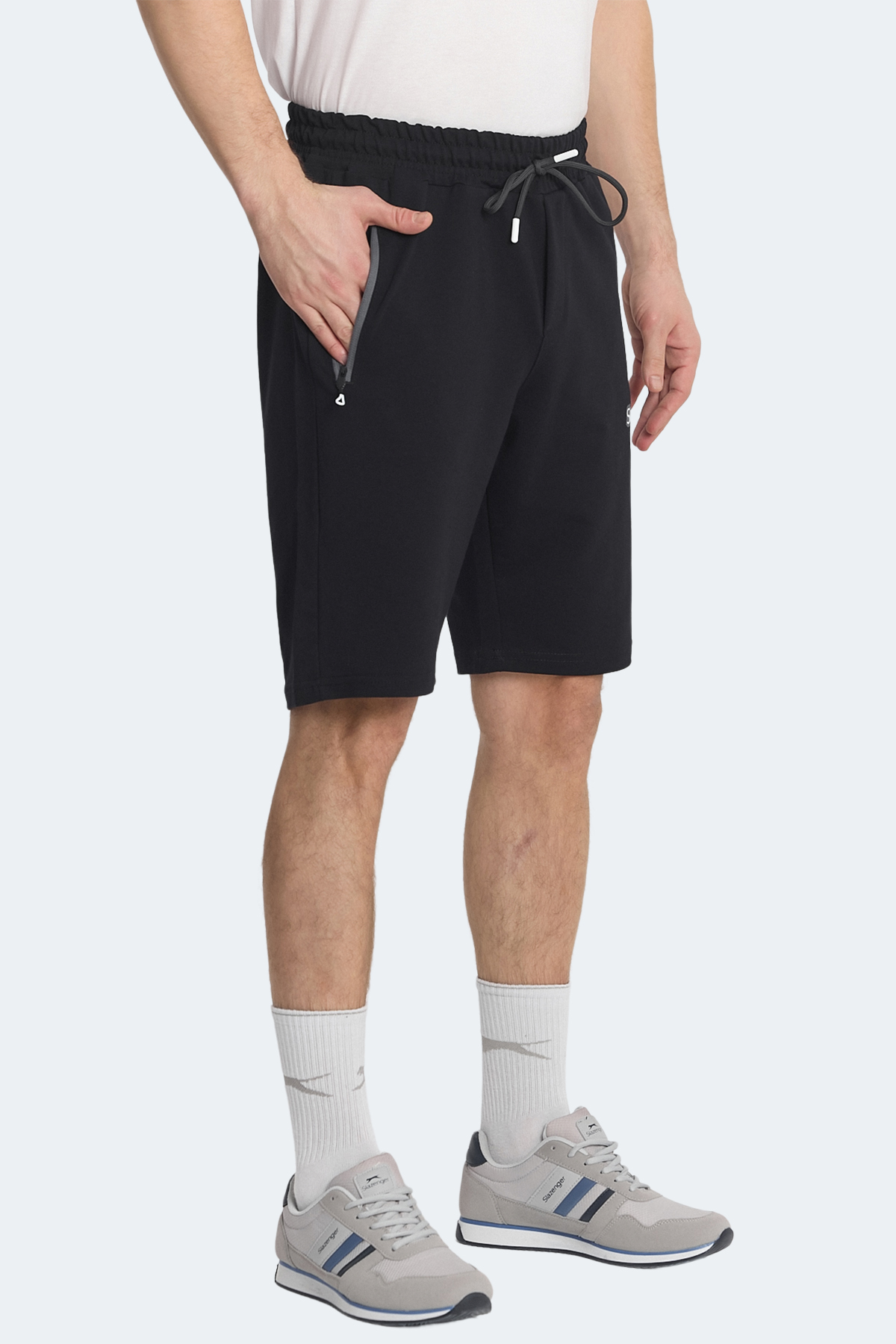 SLAZENGER NAGI Erkek Cepli Lacivert Şort görsel 3