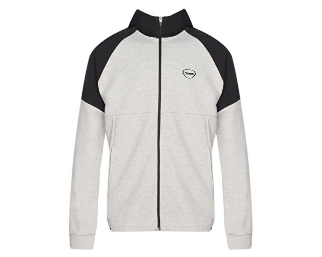 Hummel Inter Zip Hoodie Erkek Günlük Ceket 921257-2393 Gri görsel 4