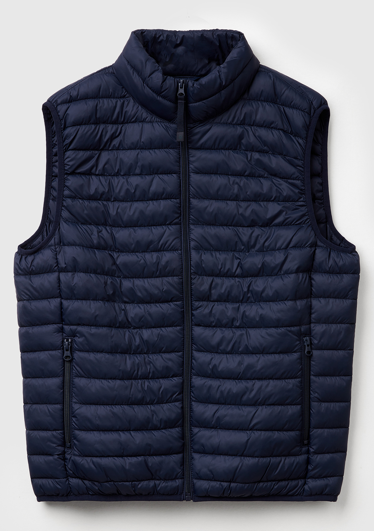 United Colors Of Benetton Erkek Lacivert Polyester Dolgulu Regular Fit Yelek görsel 2