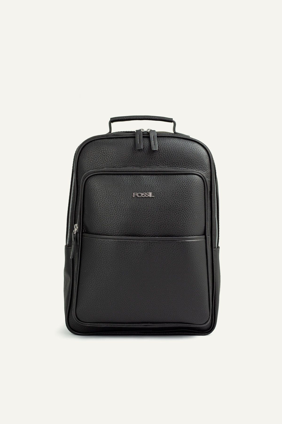 FOSSİL 7002 Unisex Sırt Çantası Laptop Çantası Evrak Çantası Siyah görsel 8