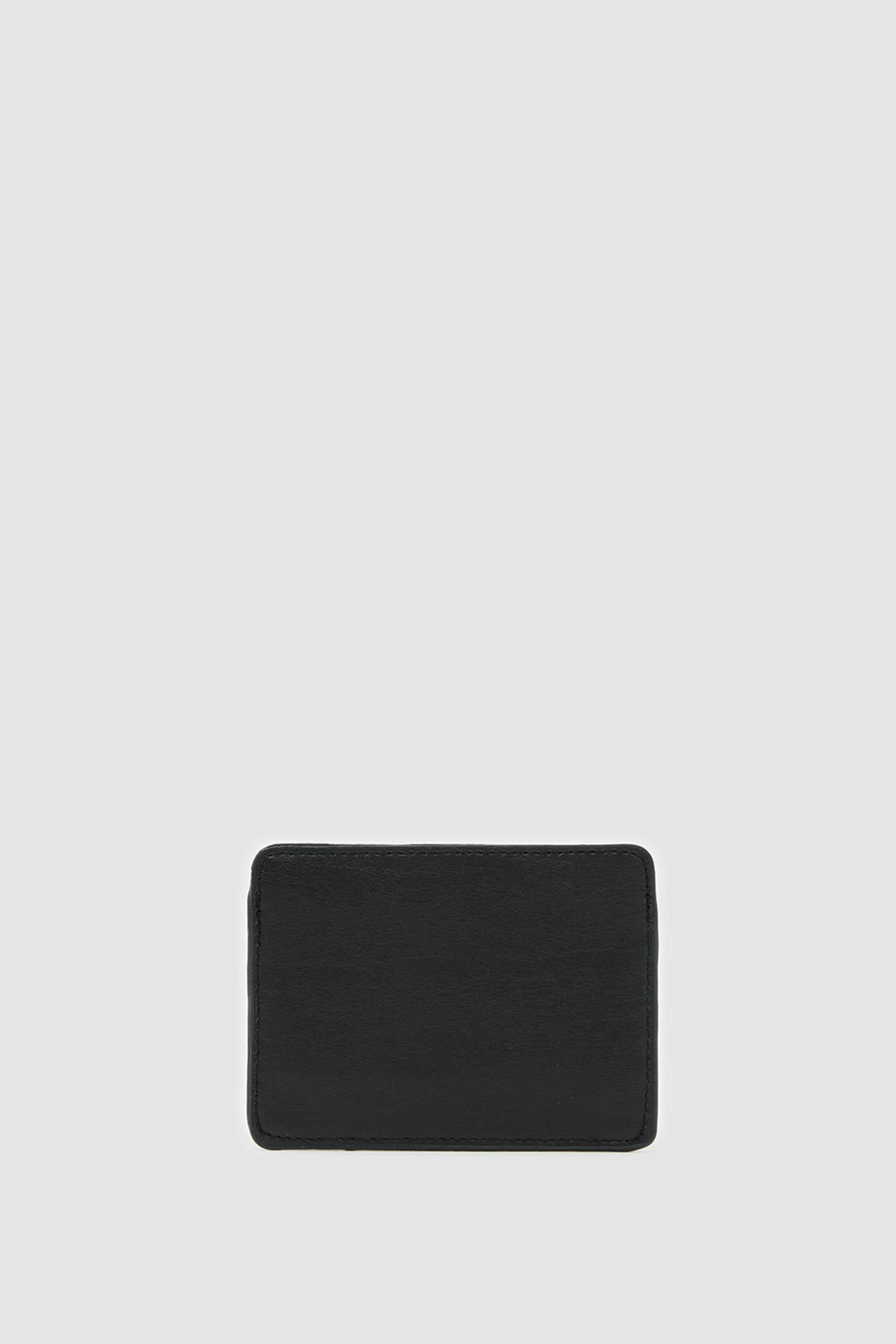 Shulebags Misson Örgü Deri Kadın Kartlık Siyah görsel 4