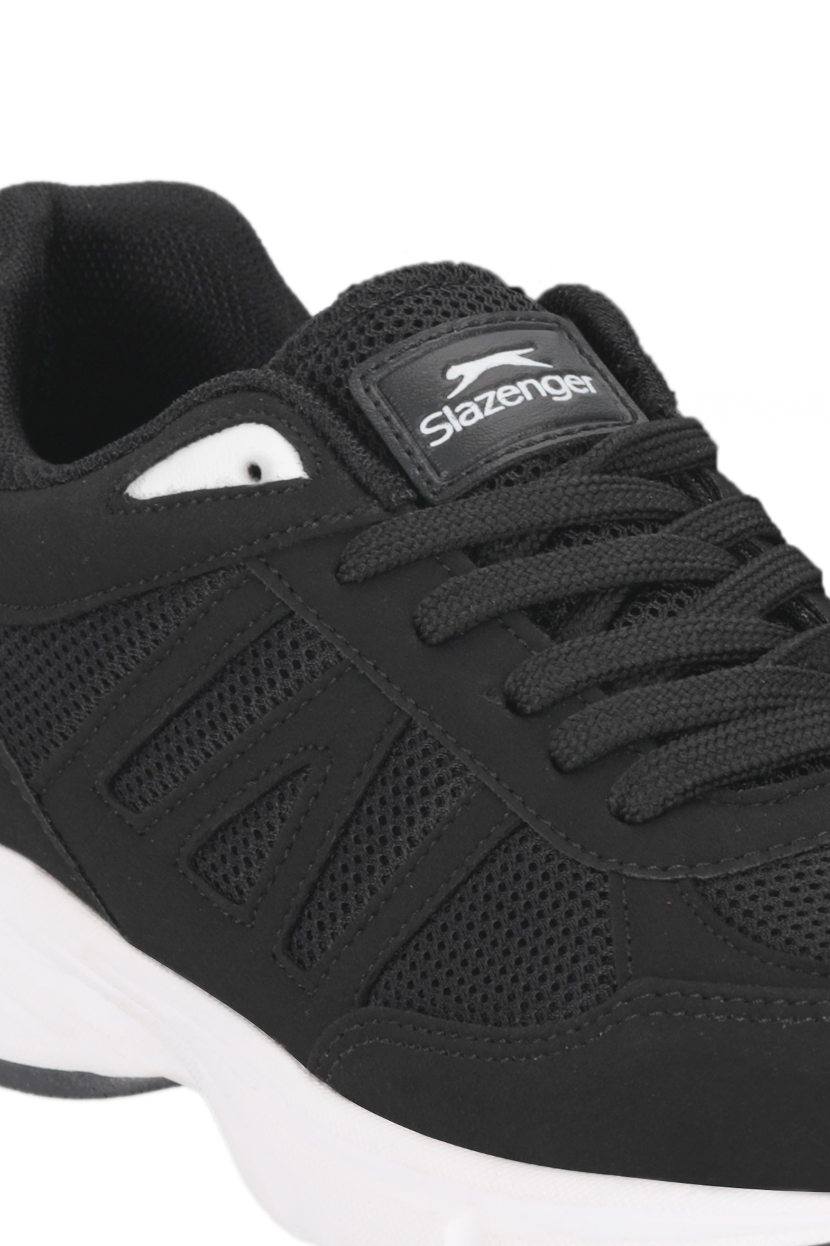 SLAZENGER PAVLOV I Erkek Siyah / Beyaz Koşu & Yürüyüş Spor Ayakkabısı görsel 3