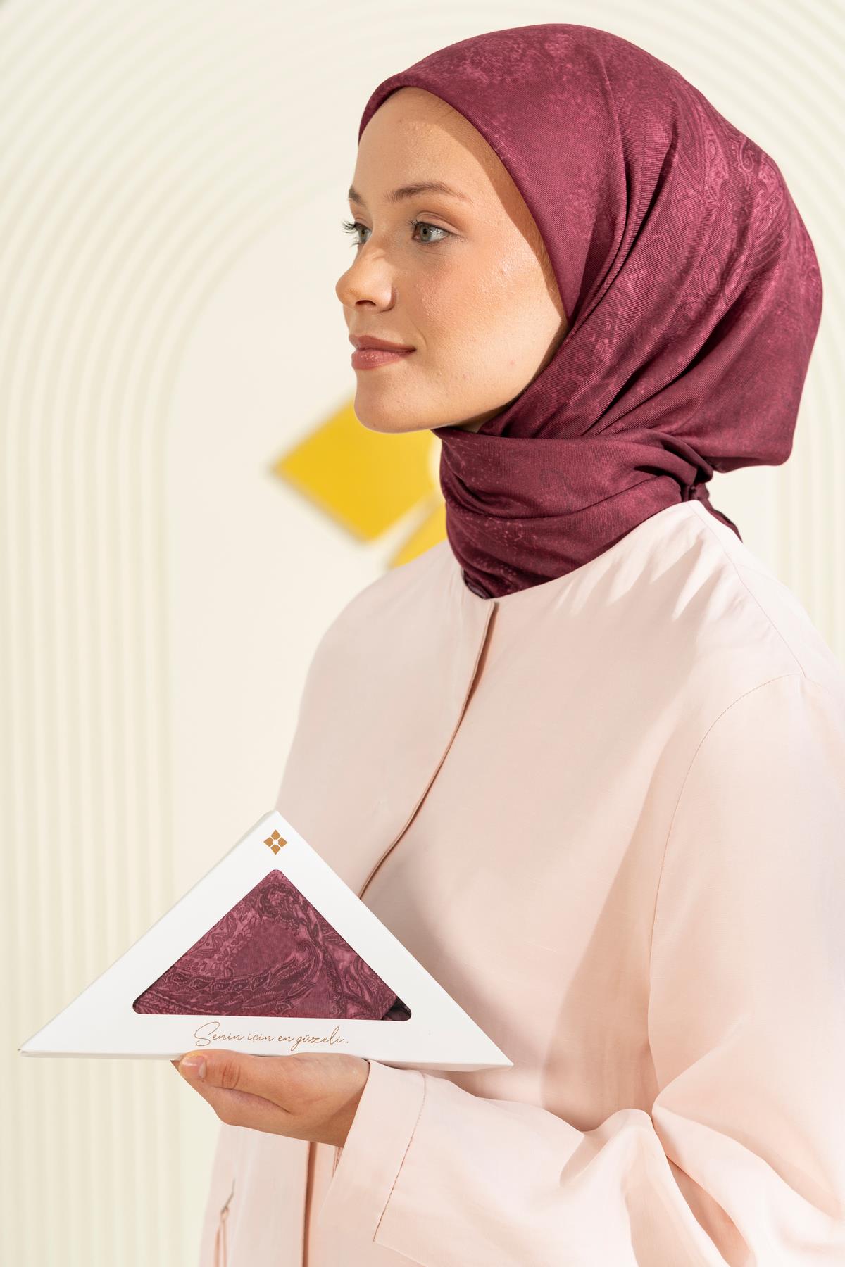 Jawel Desenli Soft Eşarp Akleia