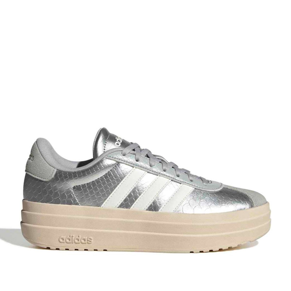 Adidas VL Court Bold Kadın Gümüş Sneaker
