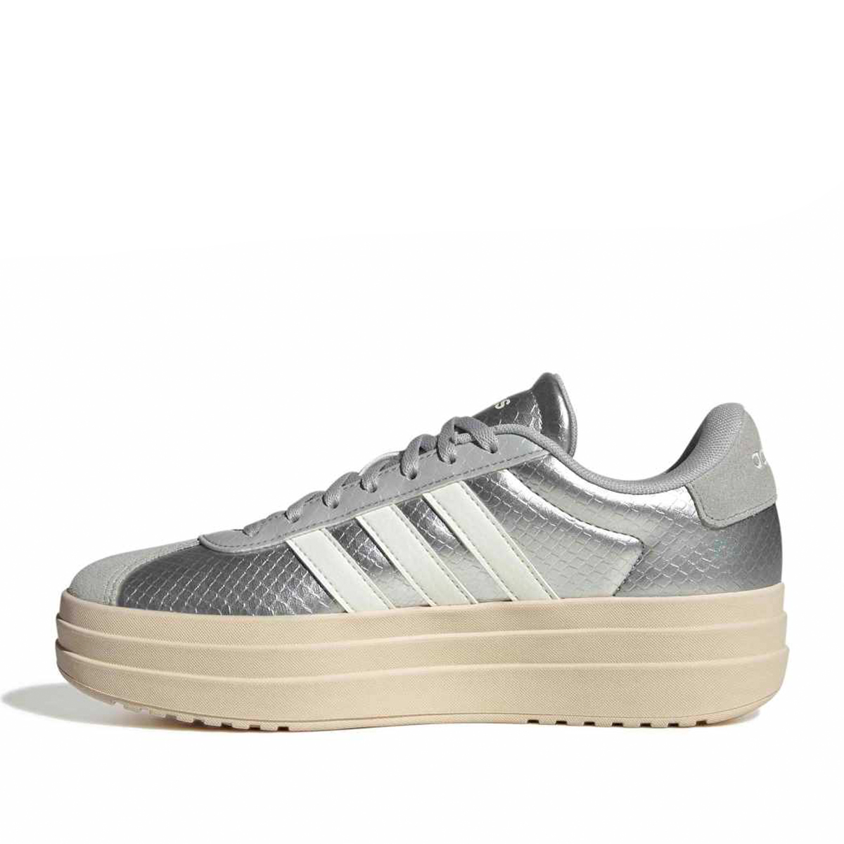 Adidas VL Court Bold Kadın Gümüş Sneaker görsel 2