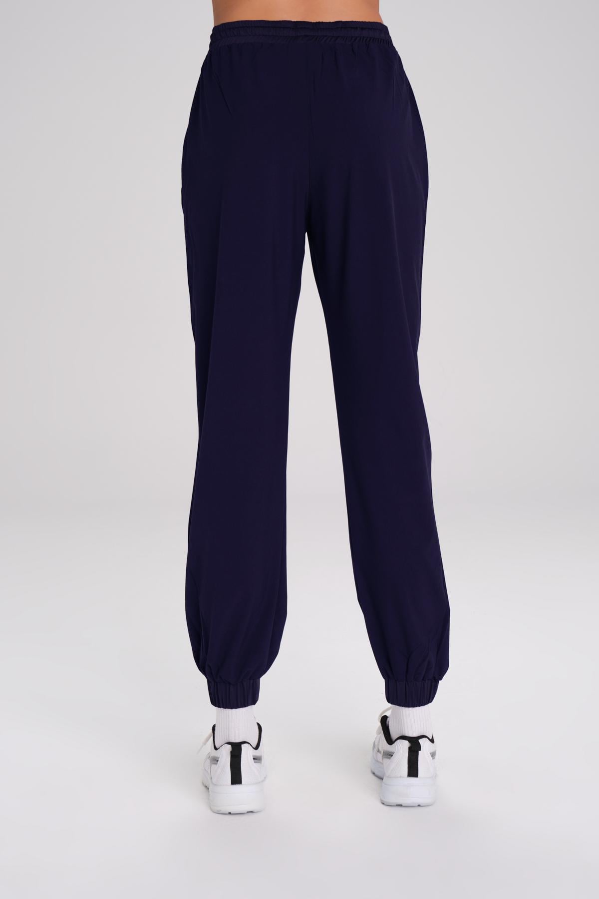 Haşema Active Lastikli Paça Lacivert Jogger Spor Pantolonu Eşofman Altı Act-1 görsel 4