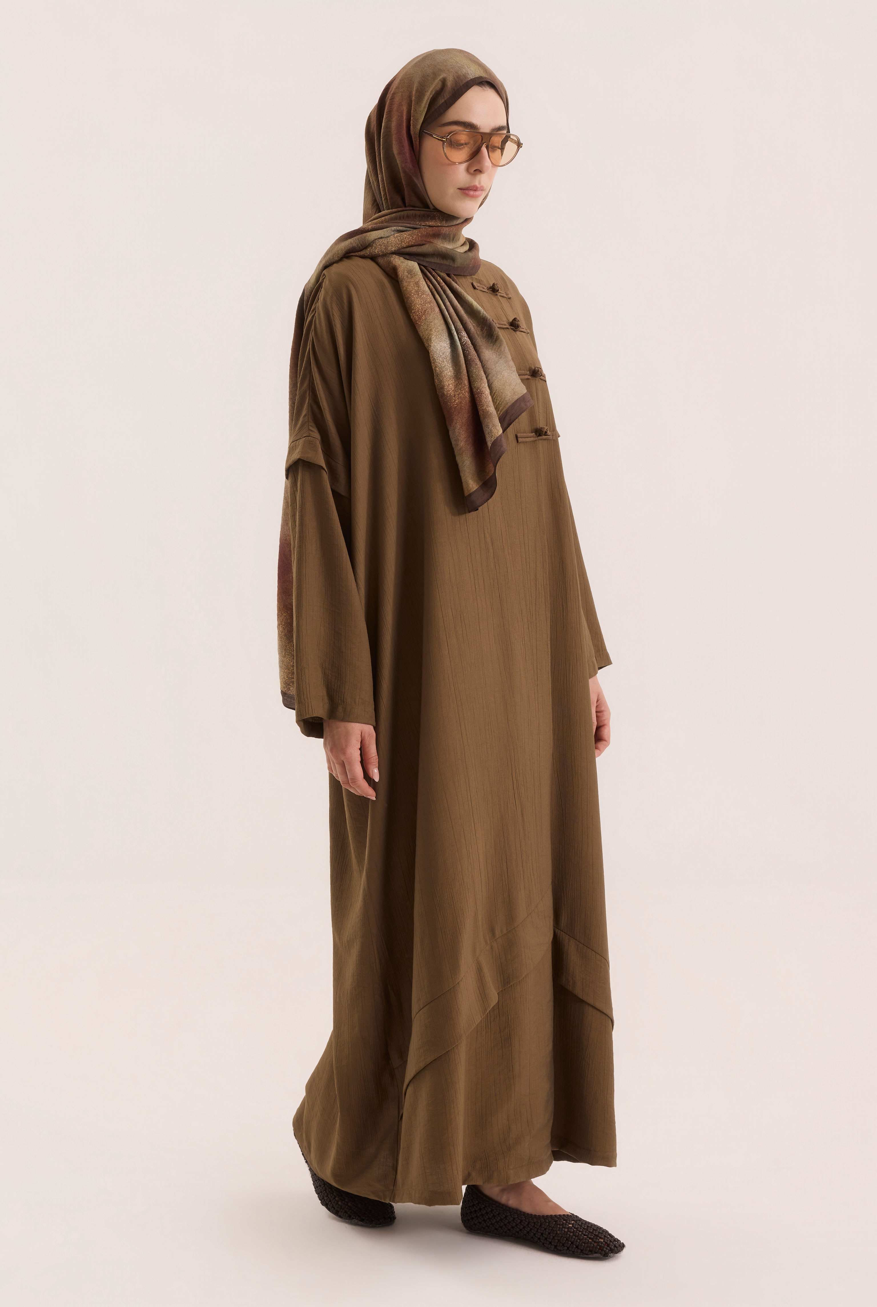 HE-QA Aller Detaylı Abaya Fındık