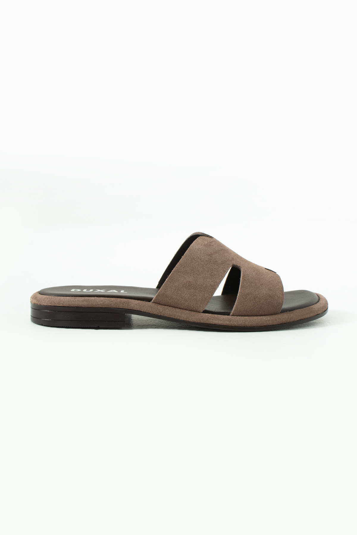 DUXAL SHOES Cordelia Kadın Hakiki Deri H-Bant Terlik - Günlük Cilt Deri Sandalet görsel 3
