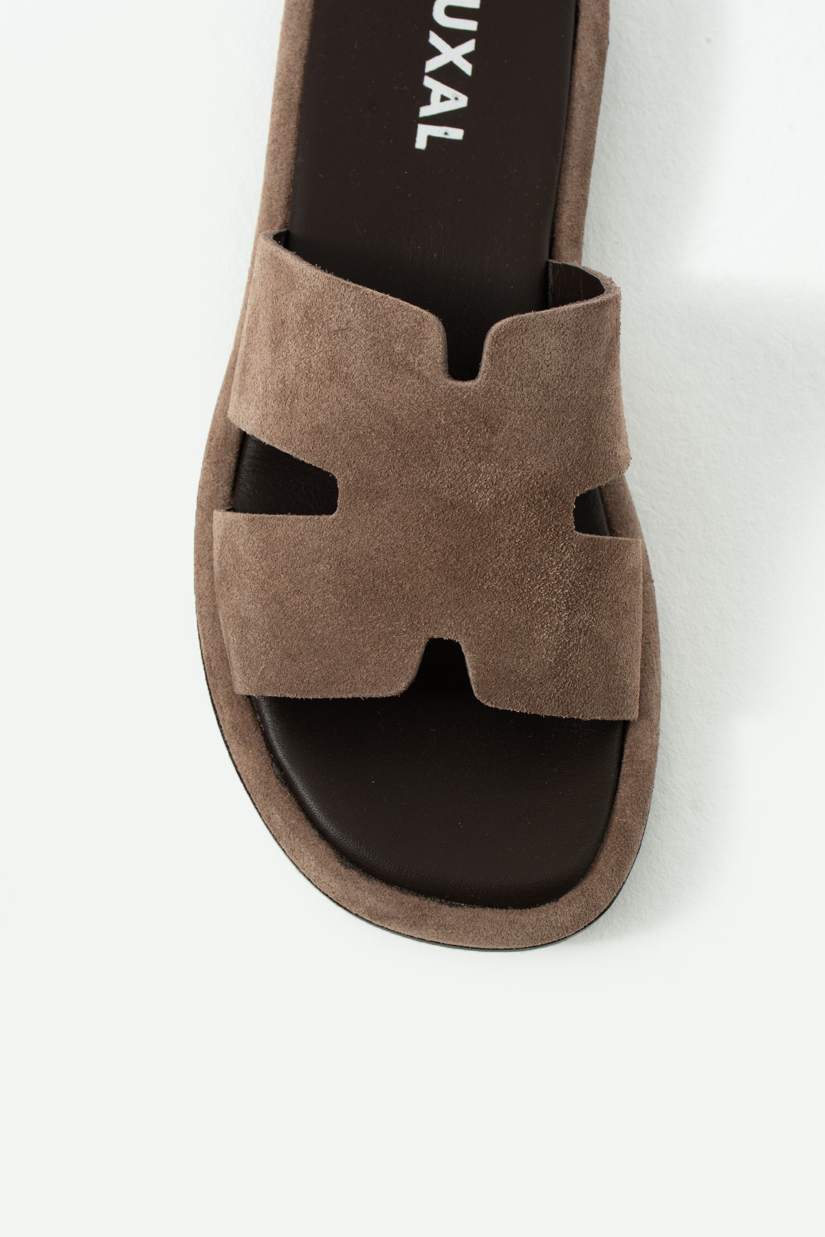 DUXAL SHOES Cordelia Kadın Hakiki Deri H-Bant Terlik - Günlük Cilt Deri Sandalet görsel 5
