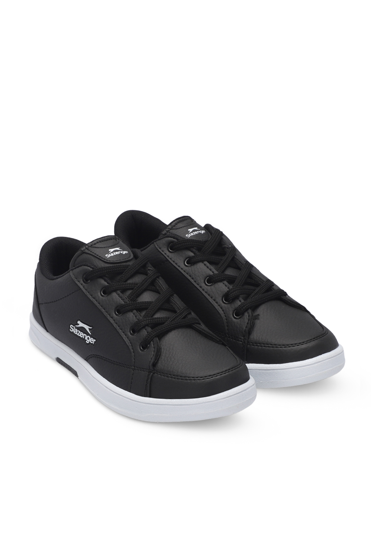 SLAZENGER ALBERT I Kadın Sneaker Ayakkabı Siyah / Beyaz görsel 2