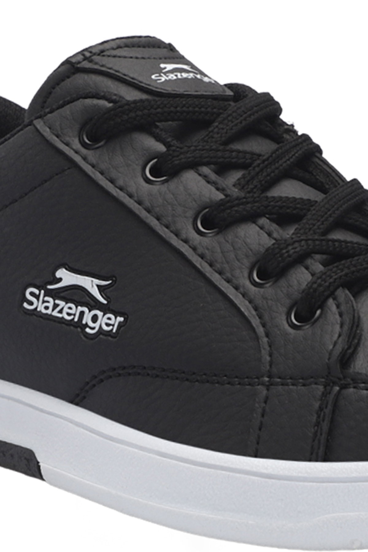 SLAZENGER ALBERT I Kadın Sneaker Ayakkabı Siyah / Beyaz görsel 4