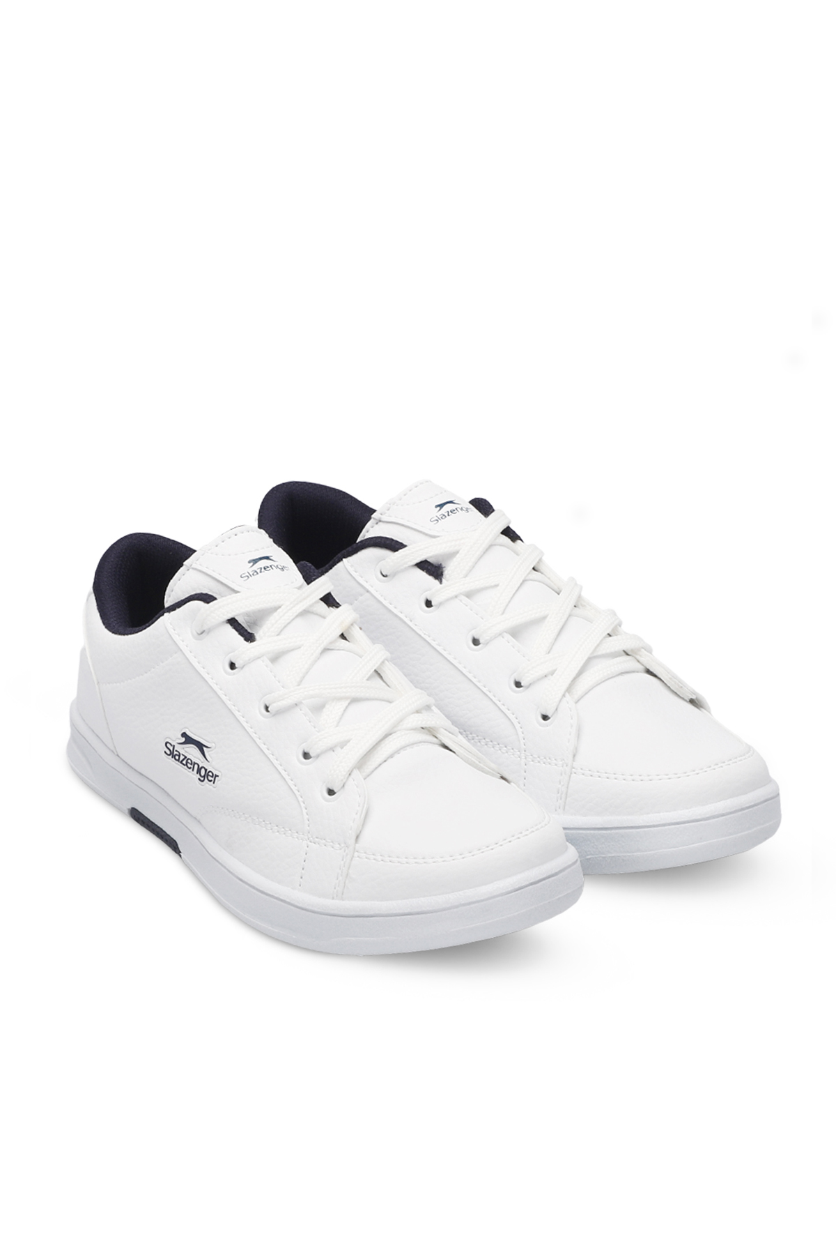 SLAZENGER ALBERT I Kadın Sneaker Ayakkabı Beyaz / Lacivert görsel 2