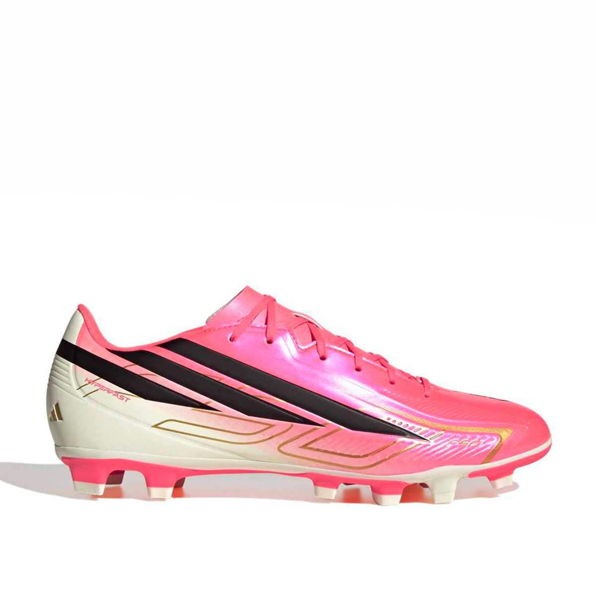 Adidas F50 Hyperfast Club Fg/Mg Erkek Pembe Krampon