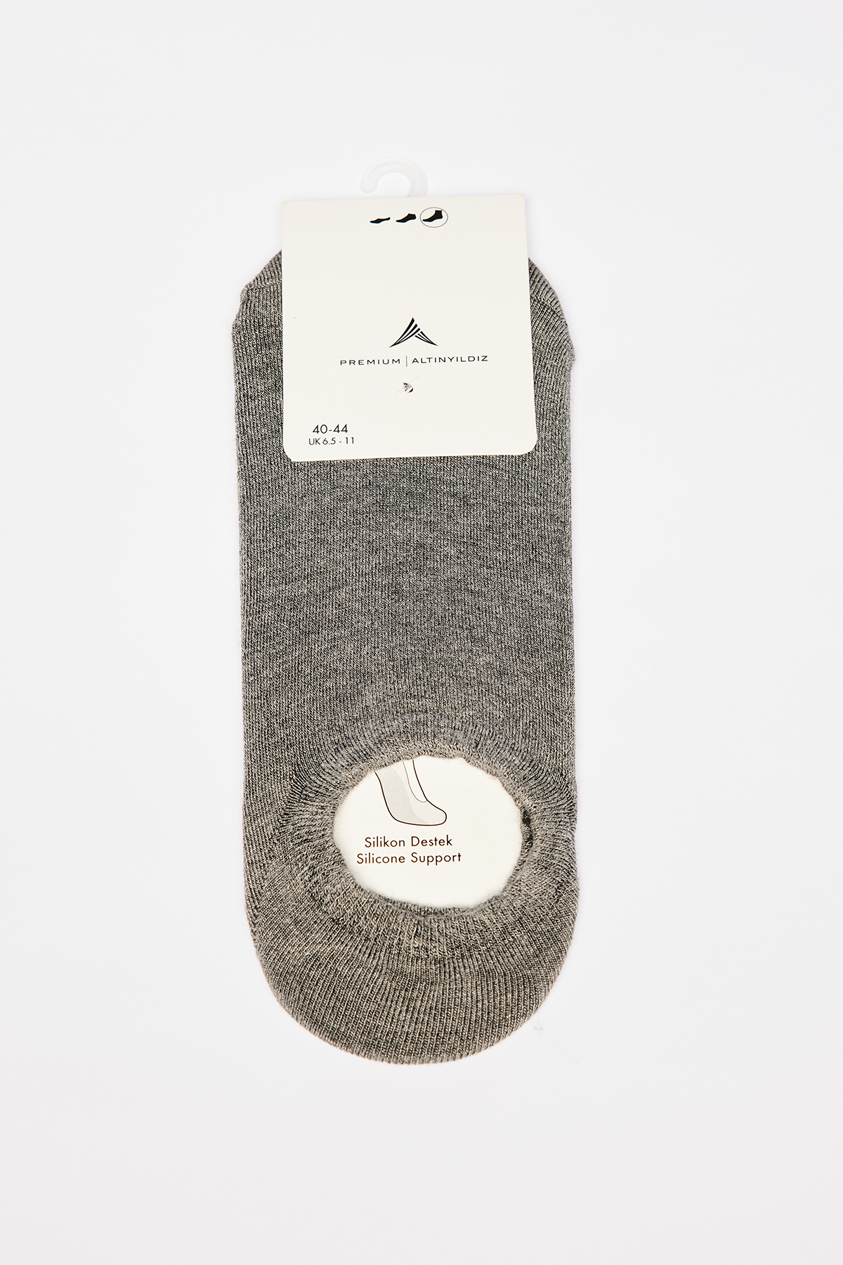 Altınyıldız Classics Erkek Antrasit Tekli Sneaker Spor Çorap