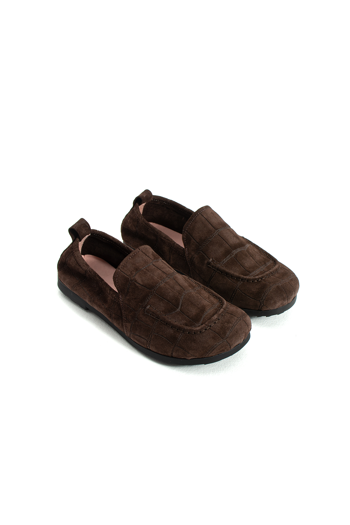 DUXAL SHOES Harrison Lüks Hakiki Süet Deri Desenli Esnek Taban Günlük Rahat Ayakkabı Loafer
