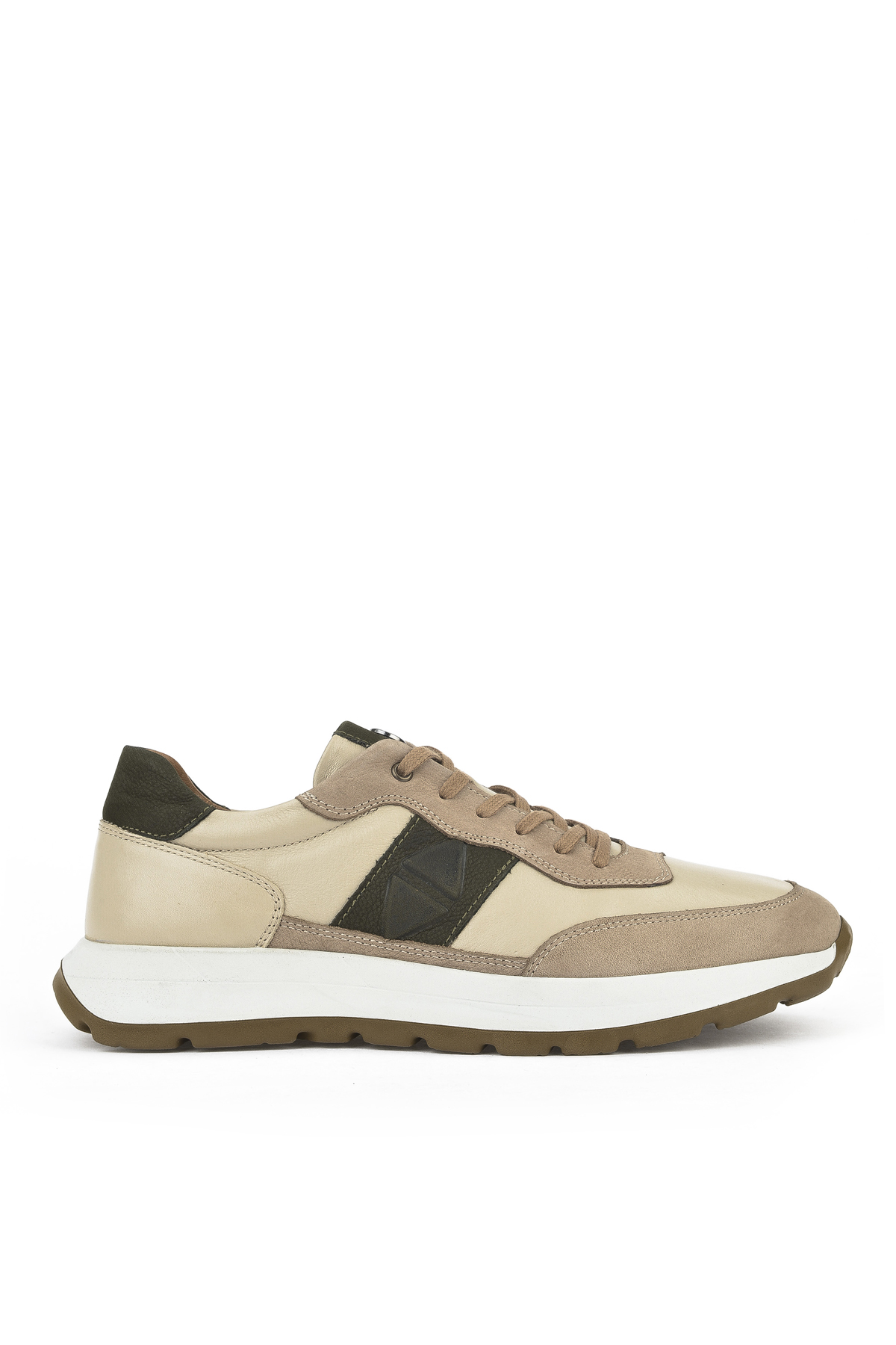 Ziya Ayakkabı Erkek Hakiki Deri Sneaker 1531037Z2417 Bej