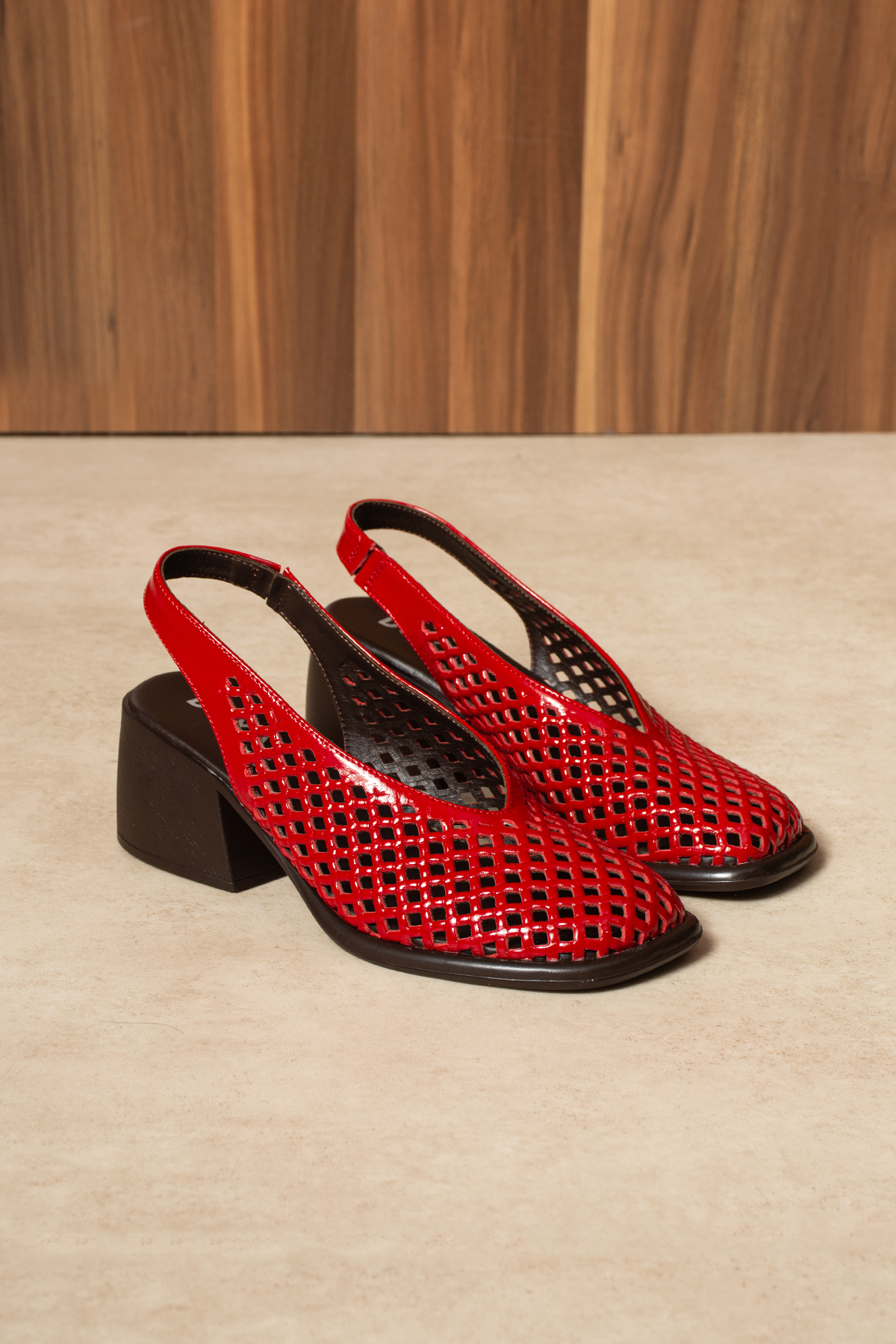 DUXAL SHOES Fallon Hakiki Deri Kalın Topuklu Kadın Ayakkabı Sandalet