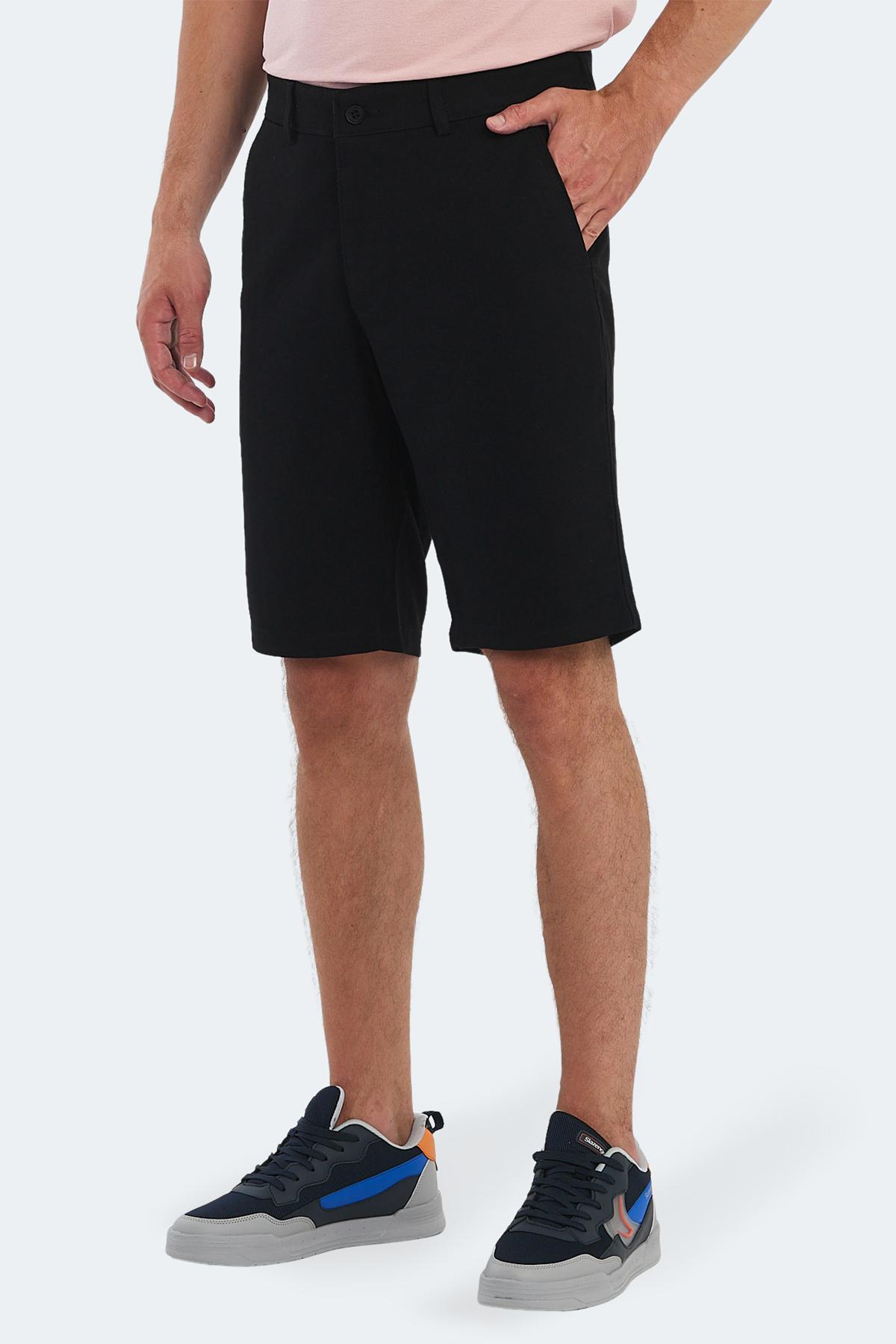 SLAZENGER EASILY Erkek Şort Siyah