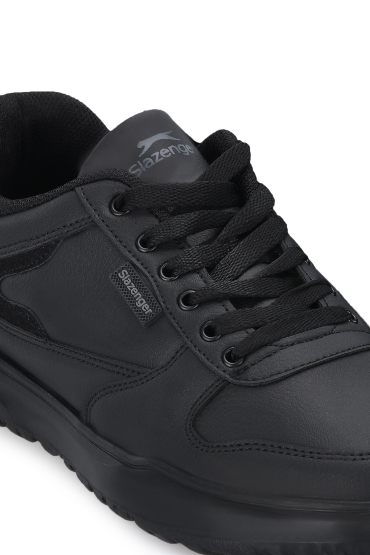 SLAZENGER DICKENS I Erkek Siyah / Siyah Günlük Spor Ayakkabısı görsel 4