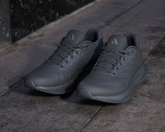 Adidas Runfalcon 5 W Kadın Koşu Ayakkabısı IE8828 Siyah görsel 3