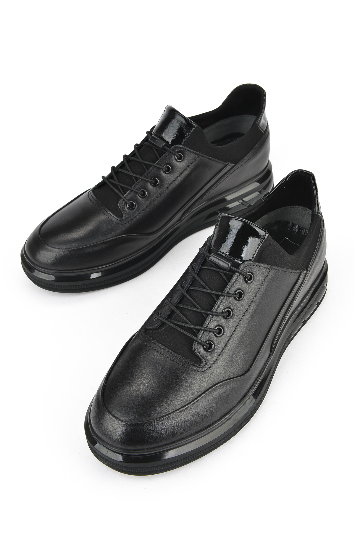 Ziya Ayakkabı Erkek Hakiki Deri Sneaker 153498Z1760 Siyah görsel 5