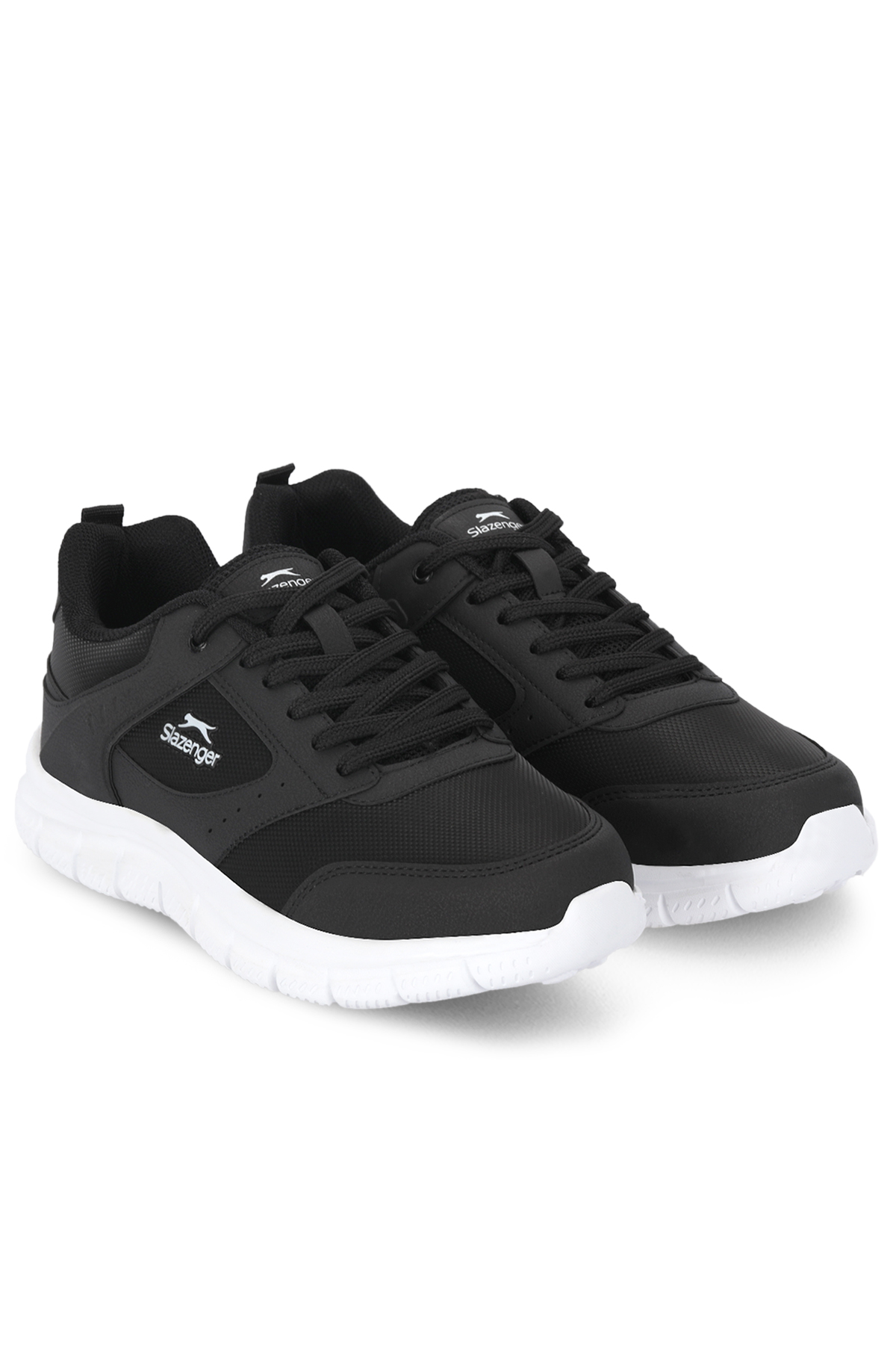 SLAZENGER GENFIT Erkek Siyah / Beyaz Koşu & Yürüyüş Spor Ayakkabısı görsel 2
