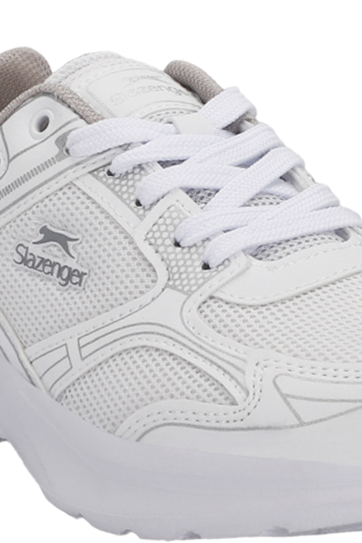 SLAZENGER GALA I Erkek Beyaz / Gümüş Koşu & Yürüyüş Spor Ayakkabısı görsel 4