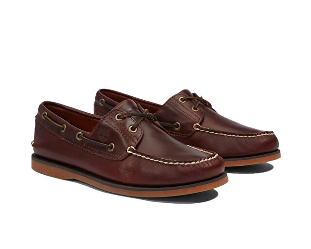 Timberland Kahverengi Erkek Ayakkabısı 25077-214 Classic Boat 2 Eye görsel 3