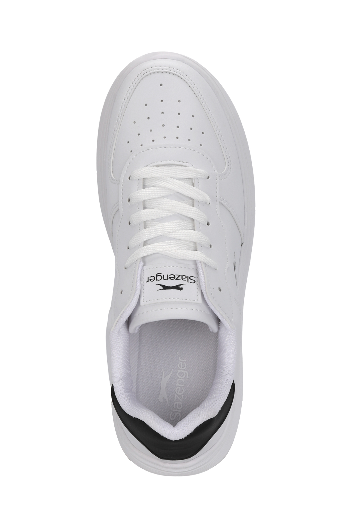 SLAZENGER GISOL Kadın Beyaz / Siyah Günlük Spor Ayakkabısı görsel 5