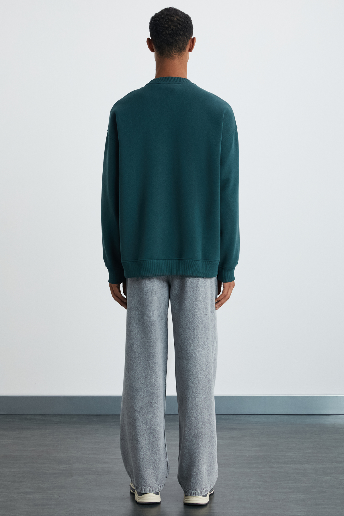 GRIMELANGE HAT Erkek Yumuşacık YEŞİL Sweatshirt görsel 6