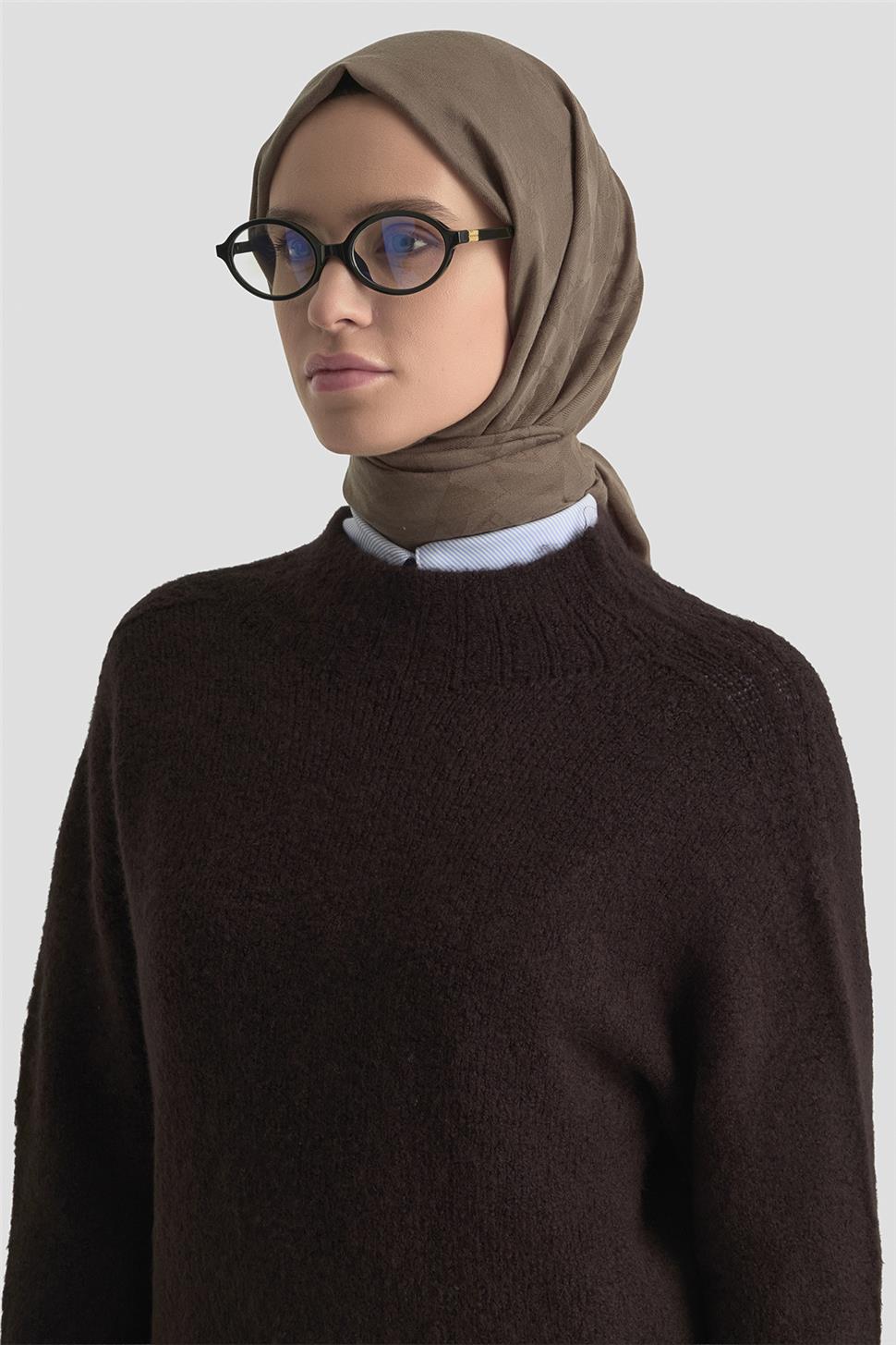 ARMİNE Düz Triko 25Kd6001 Siyah görsel 3