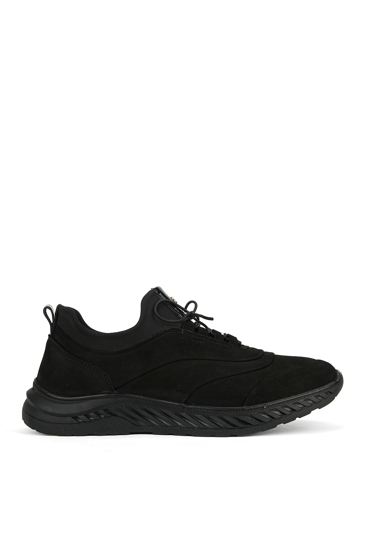 Ziya Ayakkabı Erkek Hakiki Deri Sneaker 1631037Z241012 Siyah