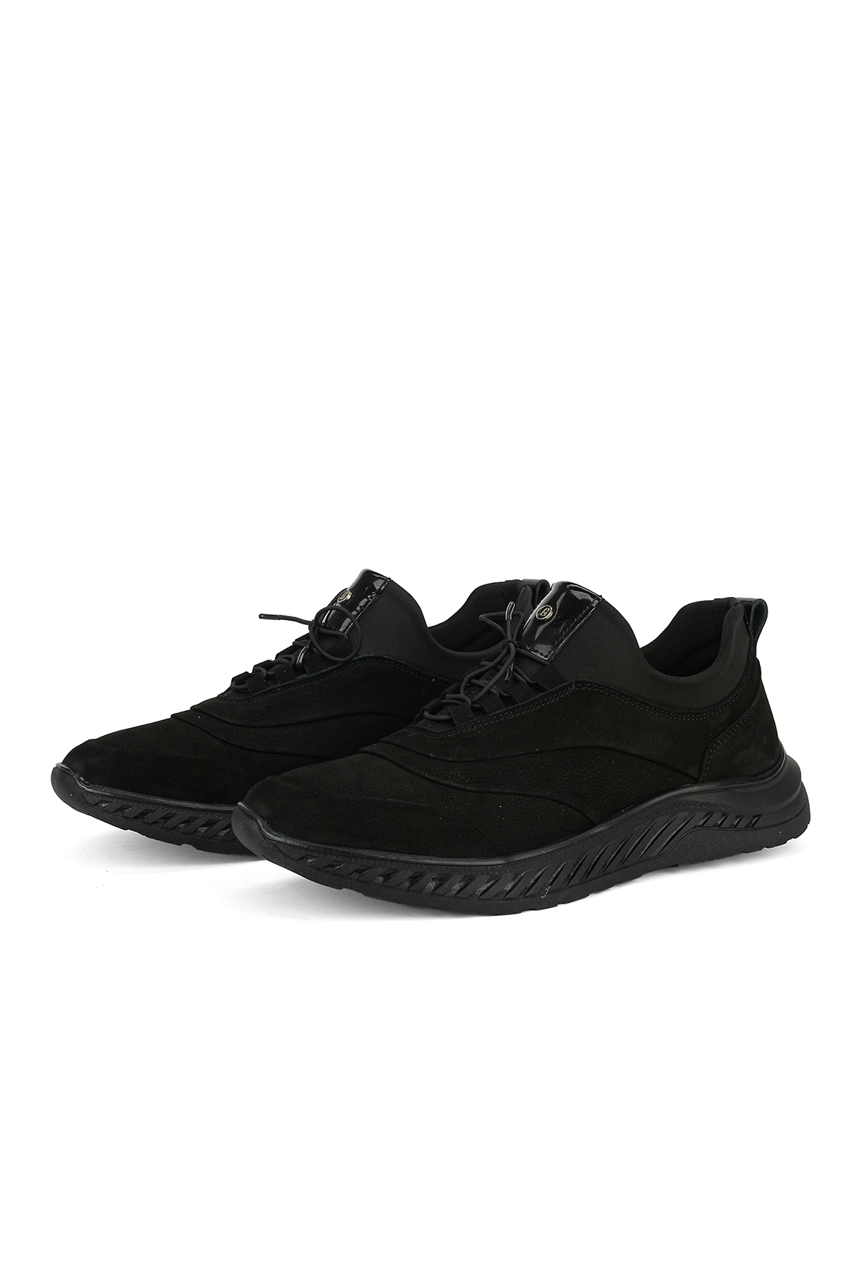 Ziya Ayakkabı Erkek Hakiki Deri Sneaker 1631037Z241012 Siyah görsel 7