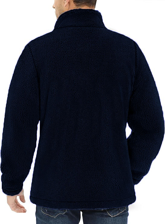 Genius Store Oversize Pelüş Polar Erkek Fermuarlı Sweatshirt Hırka Oversize-PELUSS görsel 2