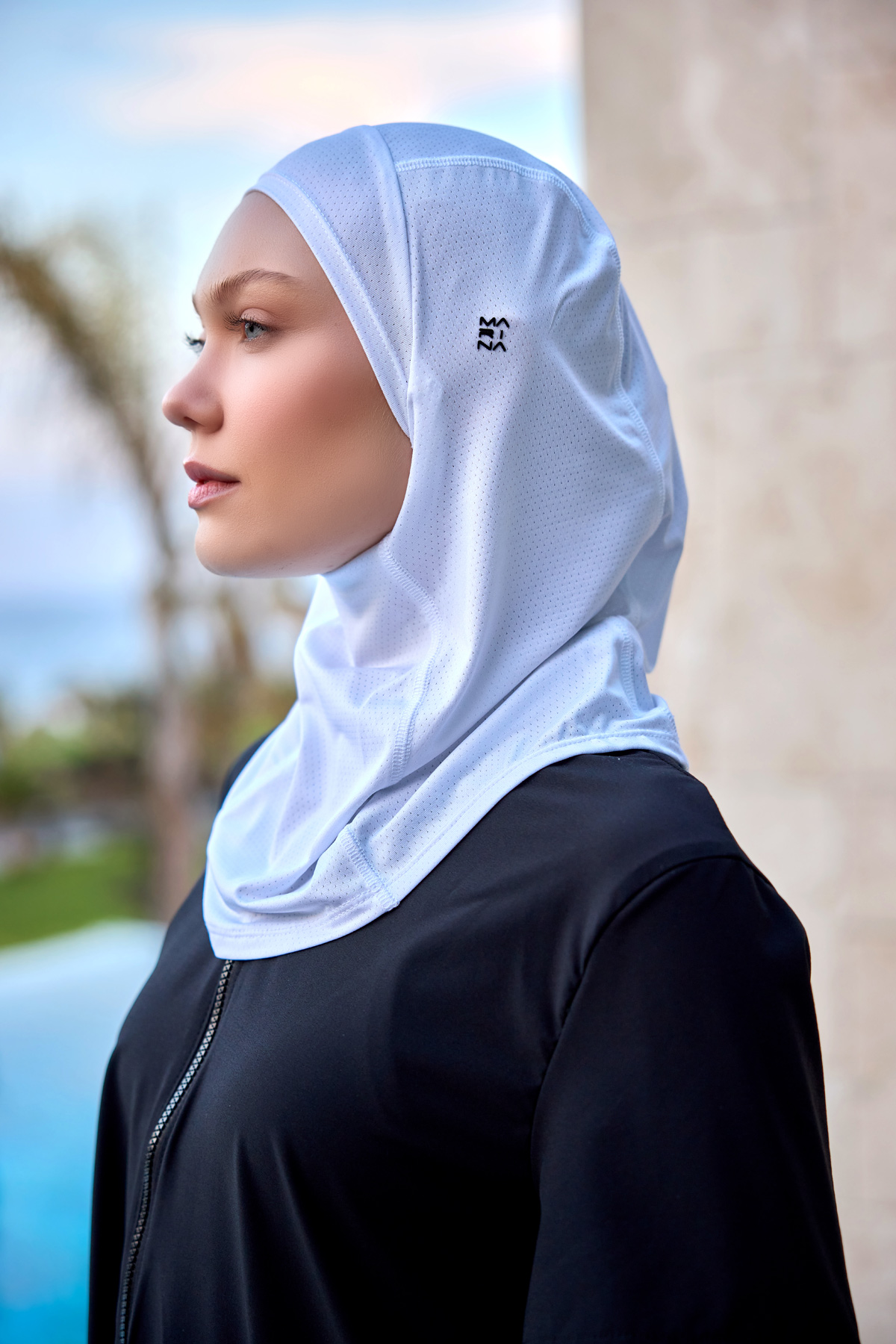 Marina Aqua Pro v2.0 Beyaz Yüzücü Bonesi - B2501-1