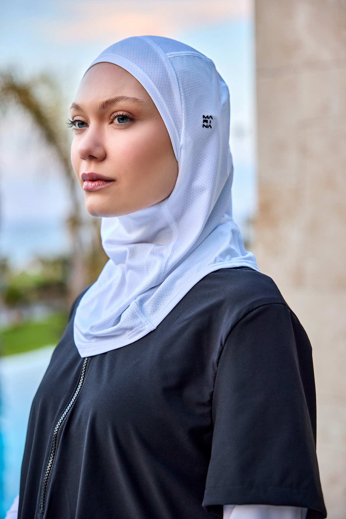 Marina Aqua Pro v2.0 Beyaz Yüzücü Bonesi - B2501-1 görsel 2