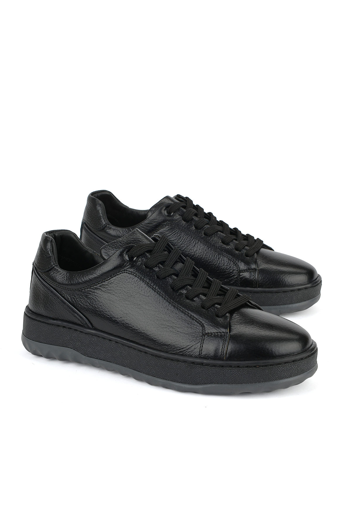 Ziya Ayakkabı Erkek Hakiki Deri Sneaker 1631064ZOZY34 Siyah görsel 2
