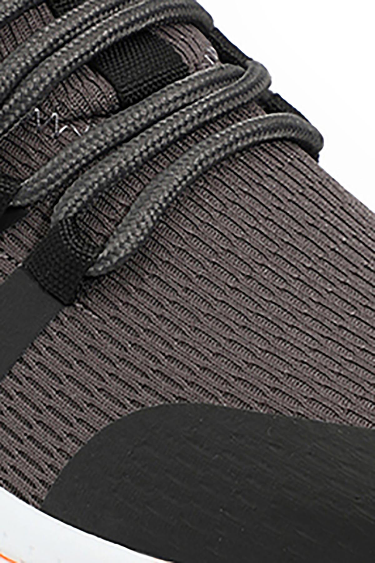 SLAZENGER TUESDAY I Kadın Sneaker Ayakkabı Koyu Gri / Turuncu görsel 4
