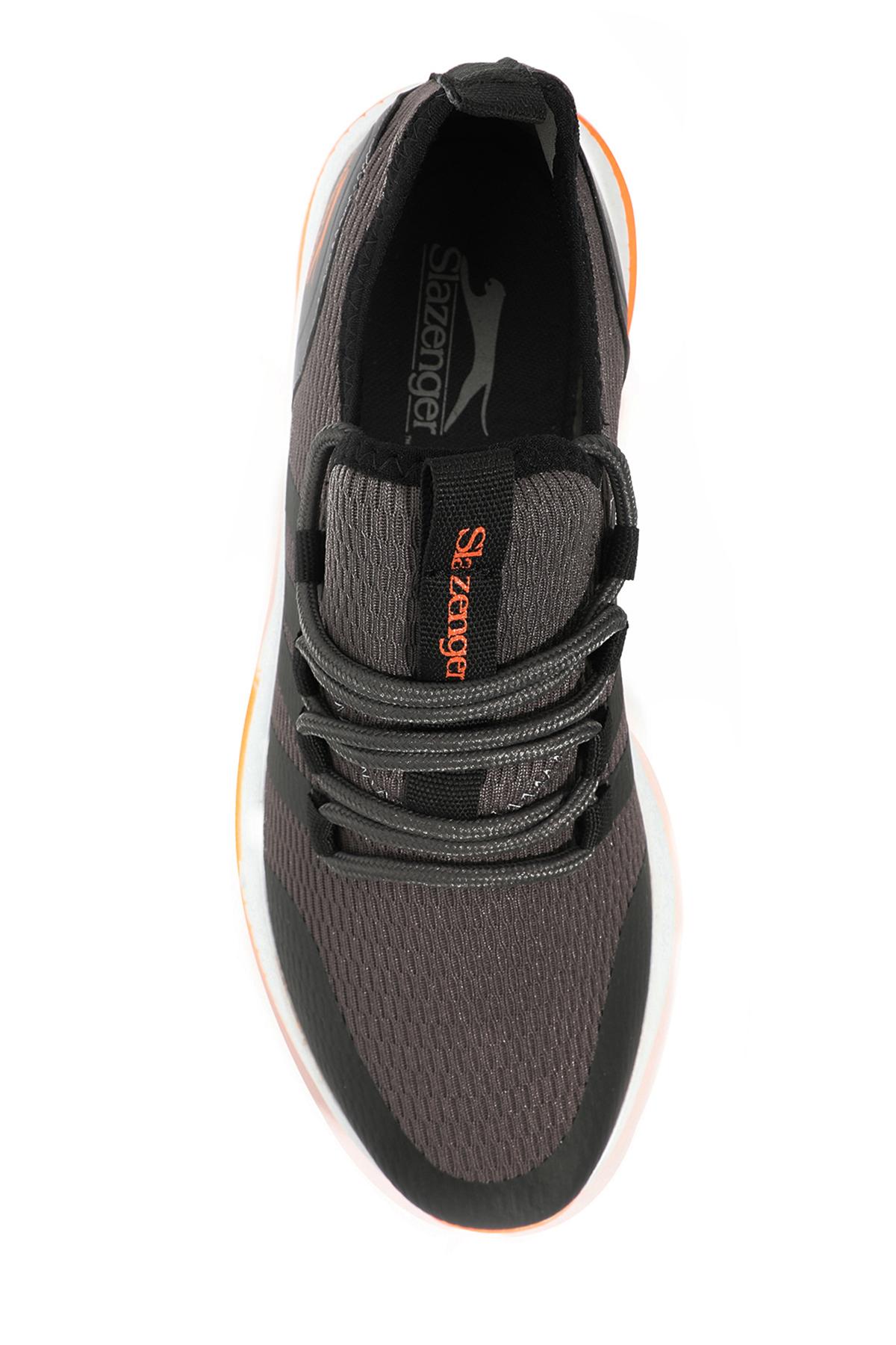 SLAZENGER TUESDAY I Kadın Sneaker Ayakkabı Koyu Gri / Turuncu görsel 5