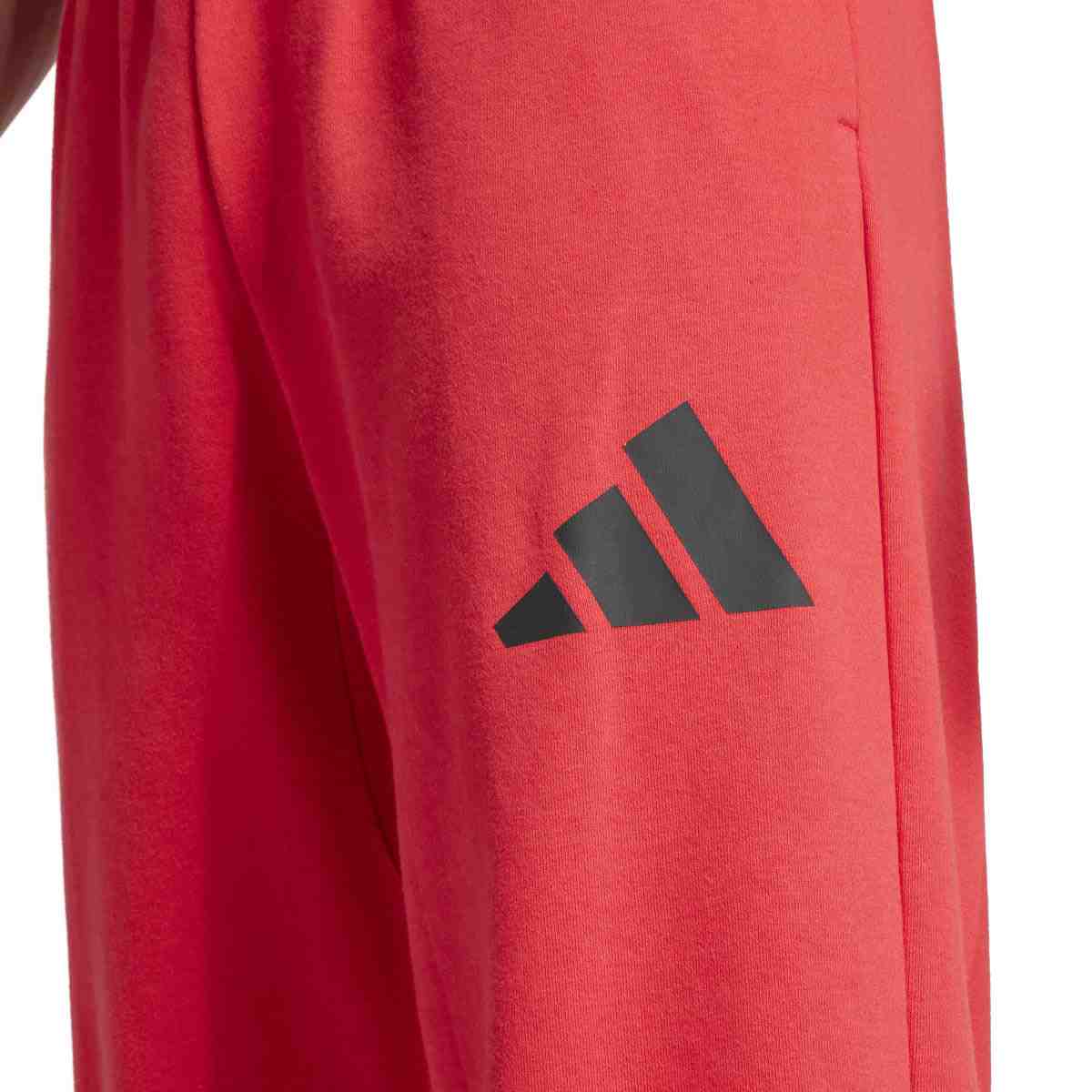 Adidas Wide Pant Ft Erkek Kırmızı Eşofman Altı görsel 3