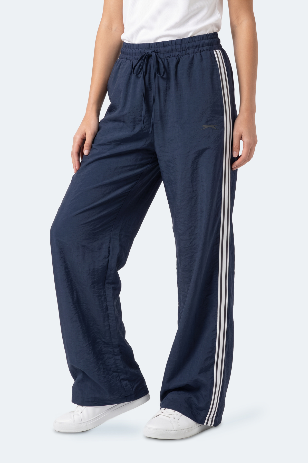 SLAZENGER STARLIGHT IN Kadın Bol Paça Lacivert Eşofman Altı