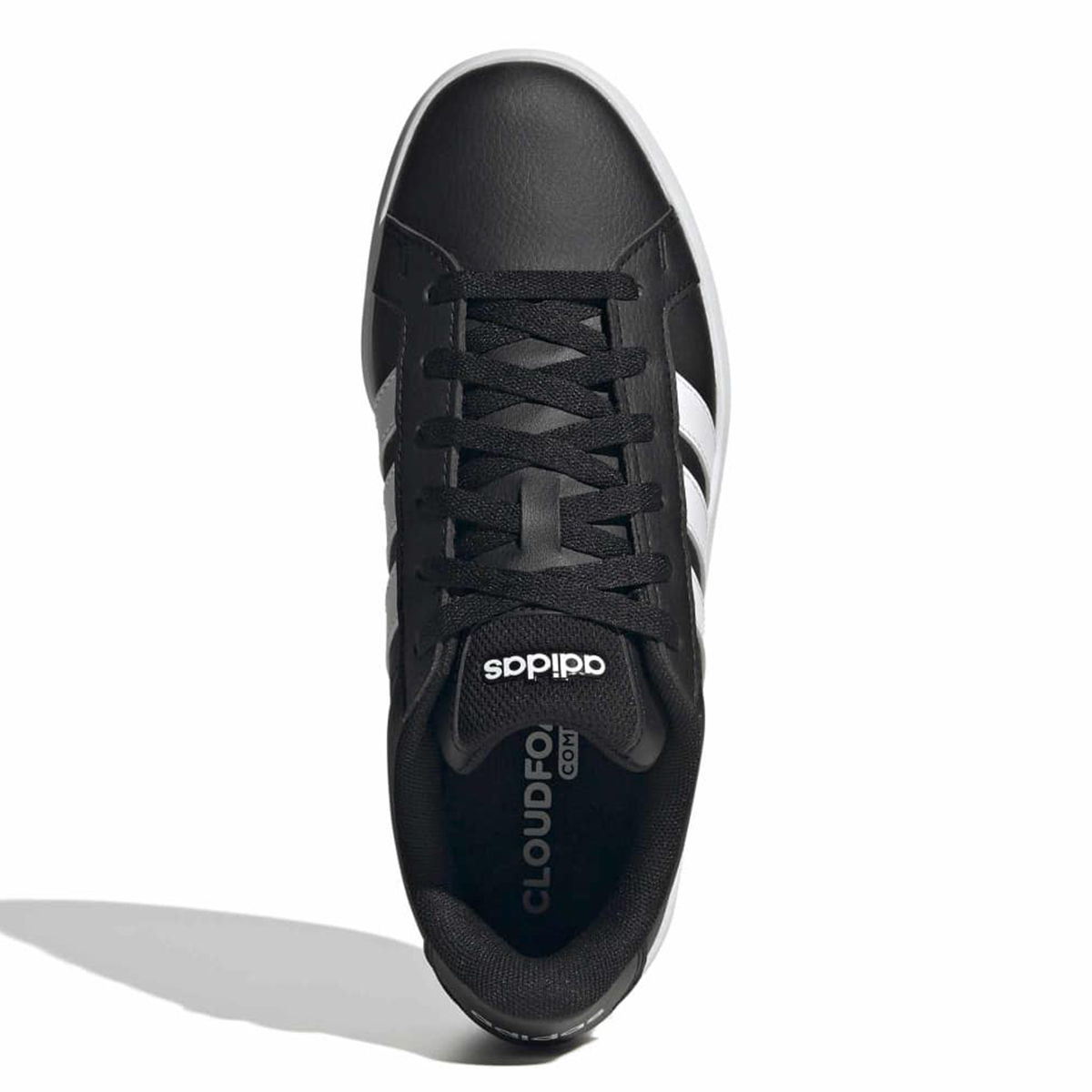 Adidas Grand Court Base 3.0 Kadın Siyah Sneaker görsel 3