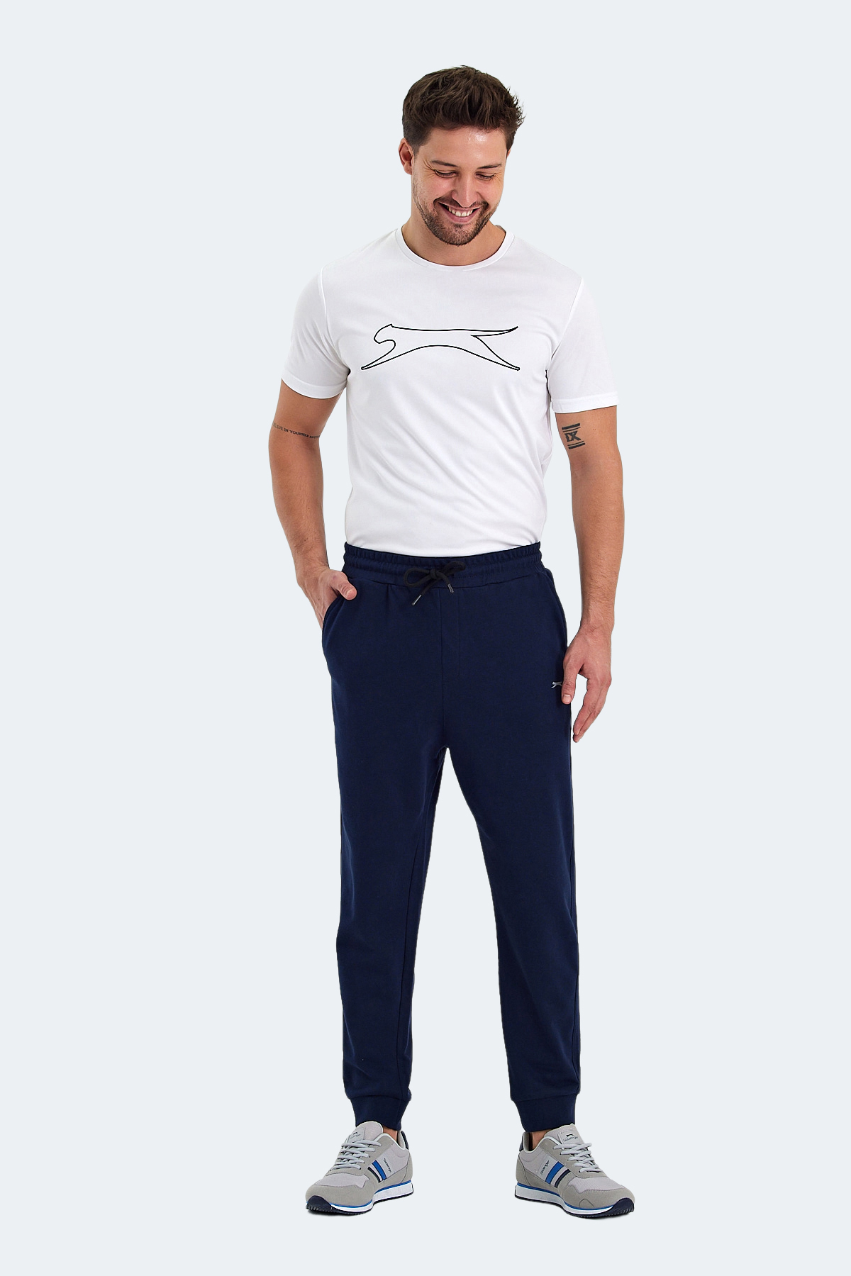 SLAZENGER ONIONIX I Erkek Jogger Eşofman Altı Lacivert görsel 6