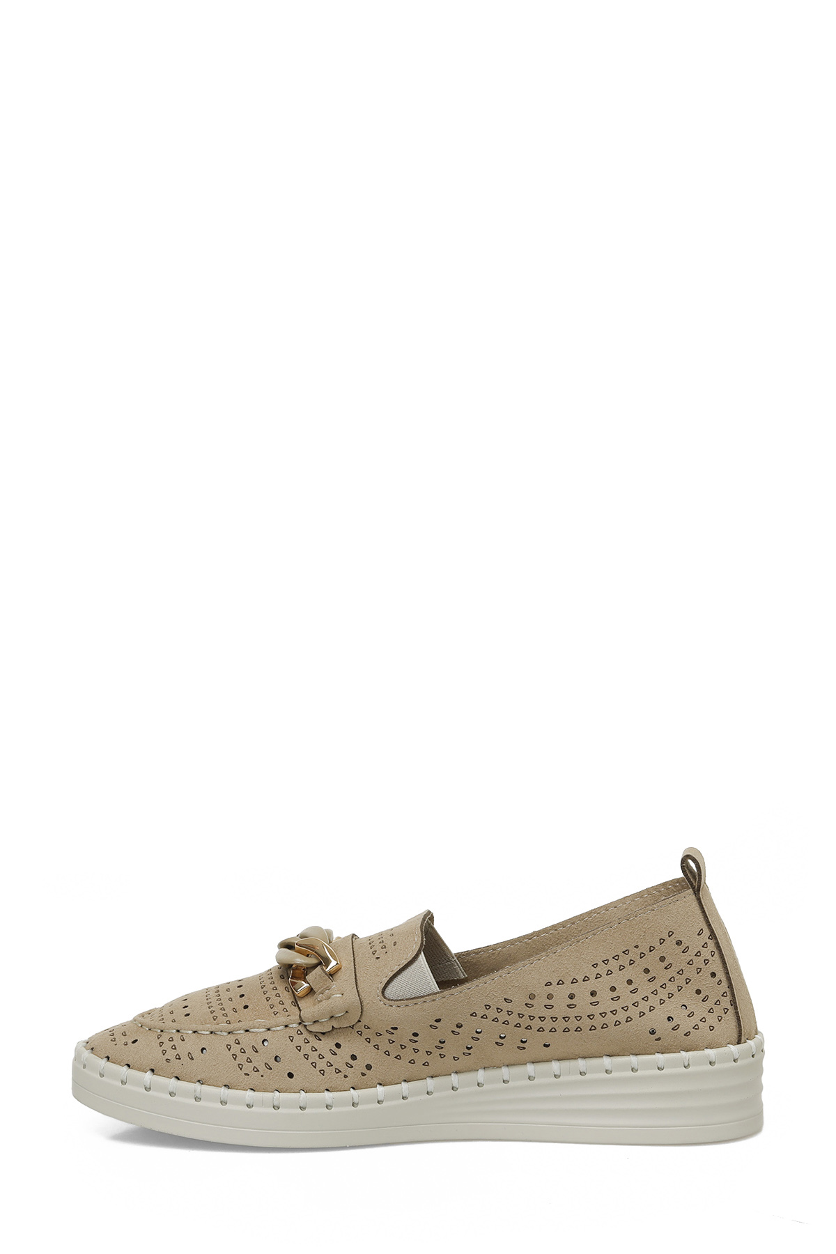 Polaris 166781.Z5FX Bej Kadın Loafer görsel 3