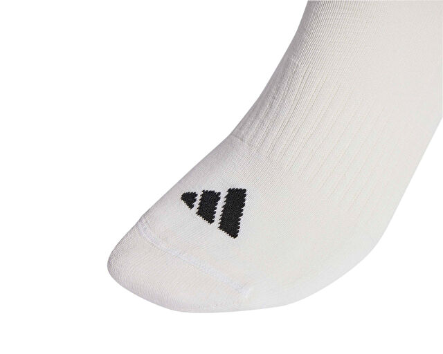 Adidas 3S Ess C Crw 3P Çorap (3 Çift) JZ0532 Beyaz görsel 3