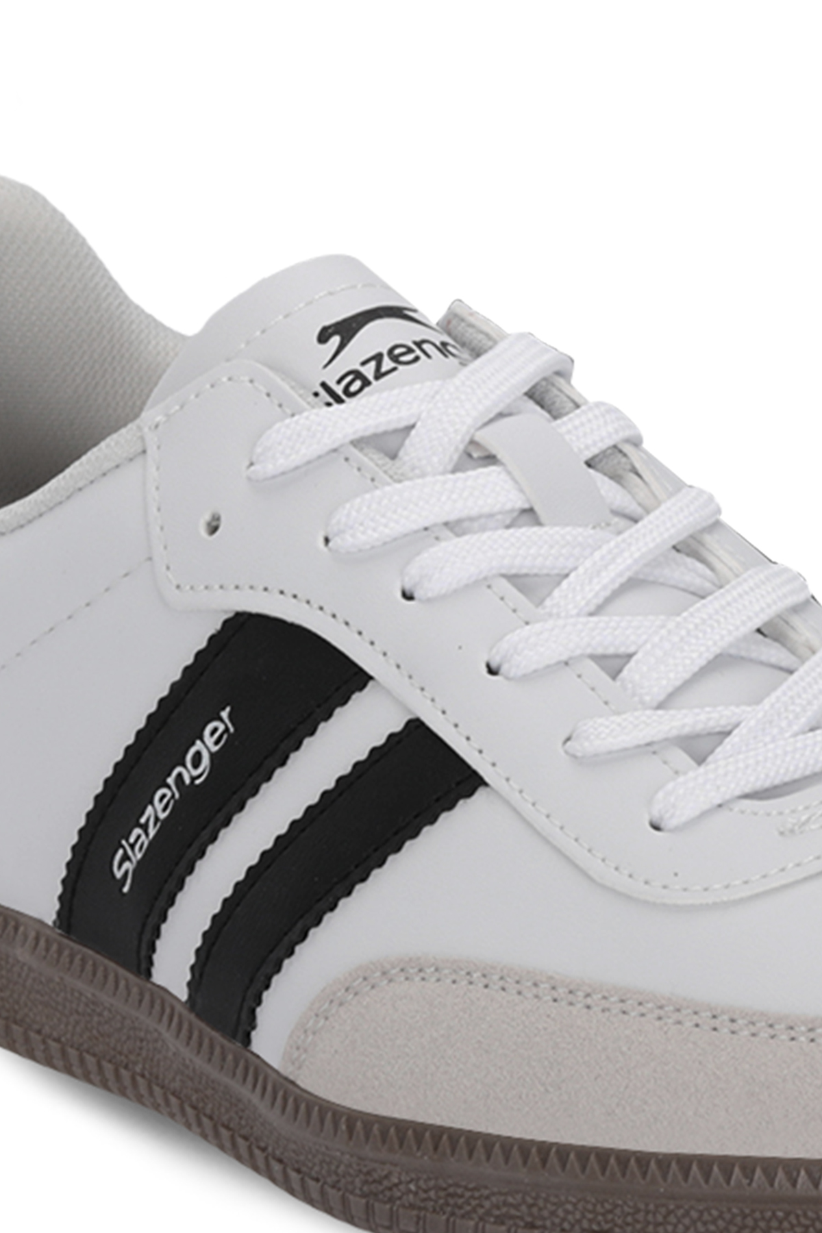 SLAZENGER INDIA Kadın Beyaz / Siyah Günlük Spor Ayakkabısı görsel 4