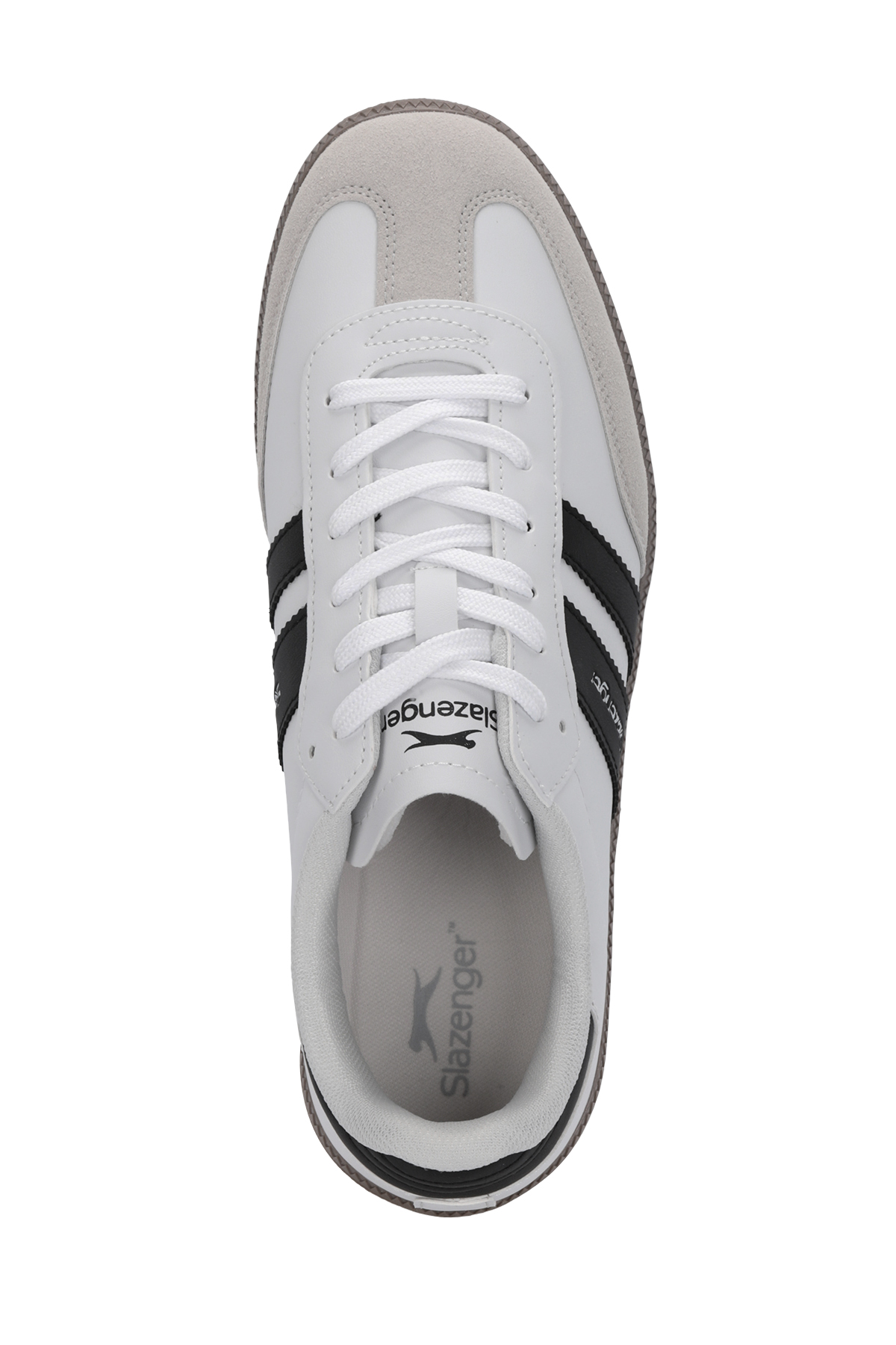SLAZENGER INDIA Kadın Beyaz / Siyah Günlük Spor Ayakkabısı görsel 5
