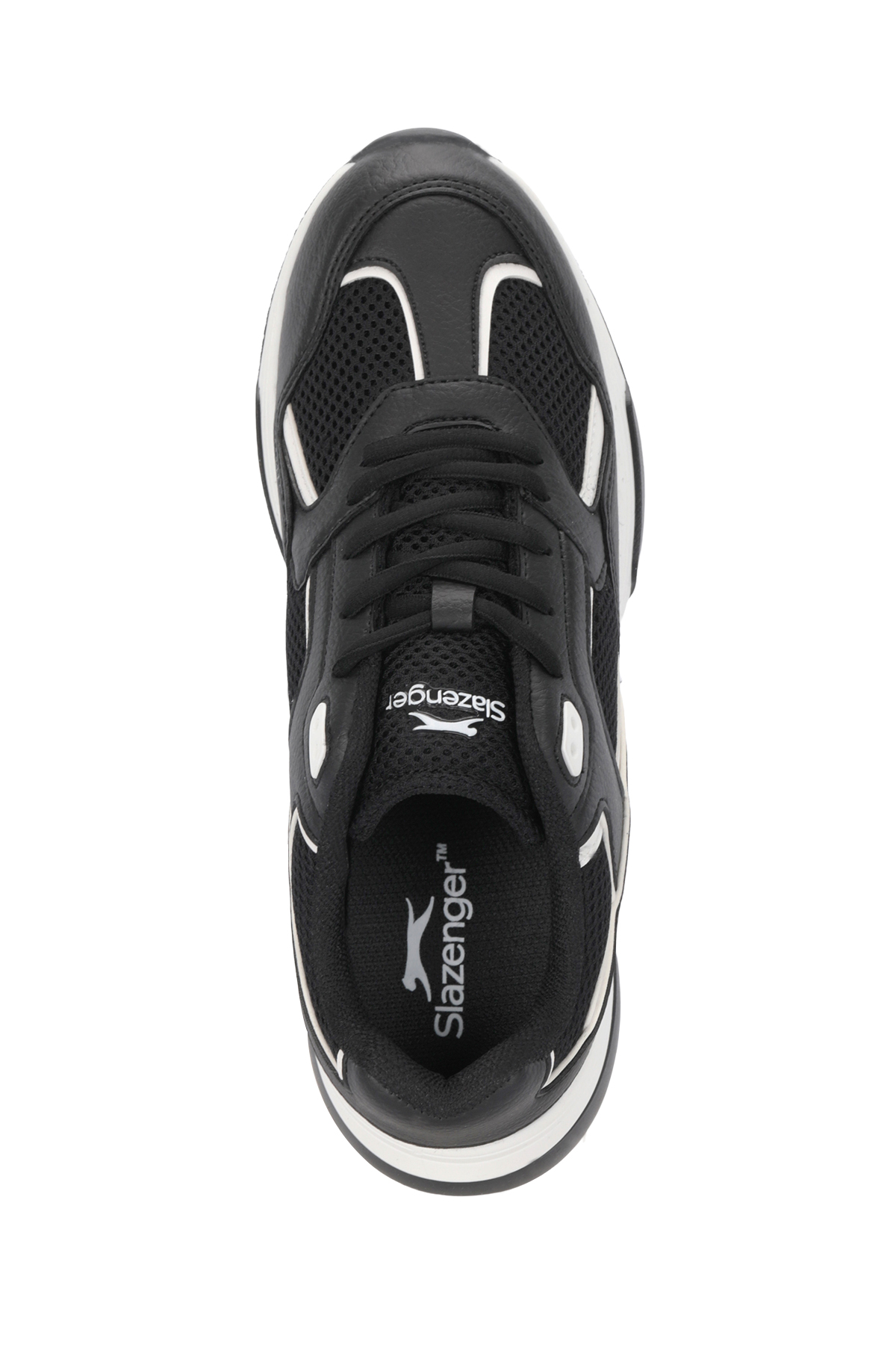 SLAZENGER PINEAPPLE I Kadın Siyah / Beyaz Günlük Spor Ayakkabısı görsel 5