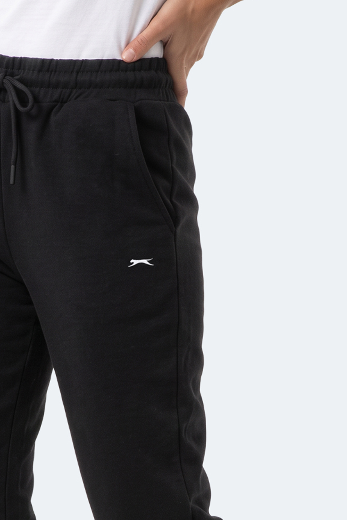SLAZENGER MERYA I Kadın Siyah Eşofman Altı görsel 4