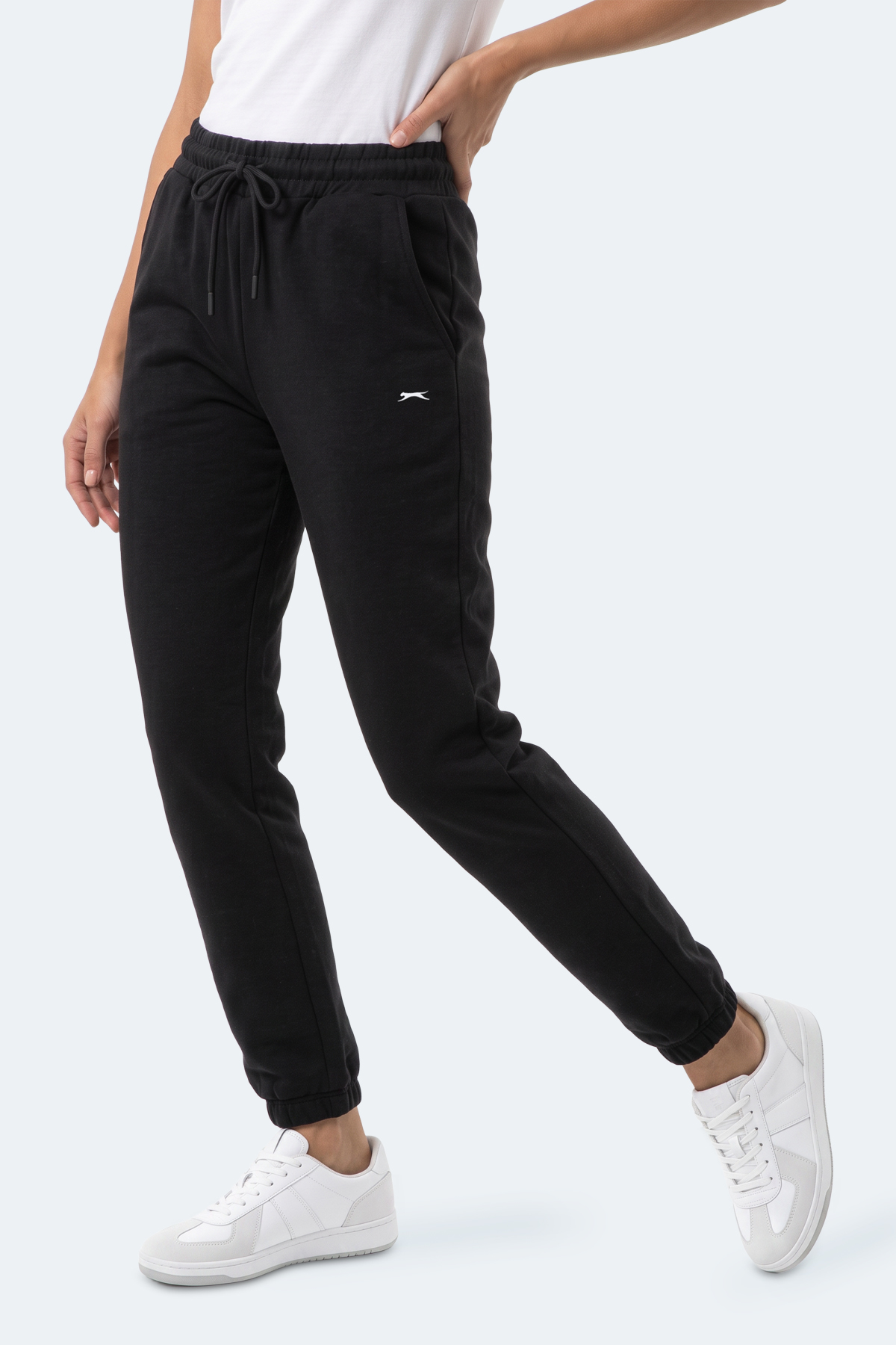 SLAZENGER MERYA I Kadın Siyah Eşofman Altı görsel 5